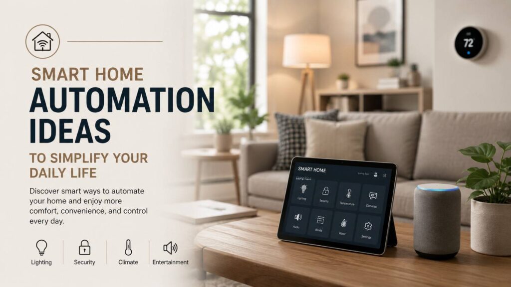 Smart Home Automation Ideas to Simplify Your Daily Life
